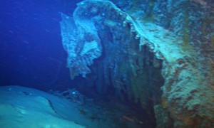 The wreck of the SS Gairsoppa off Galway